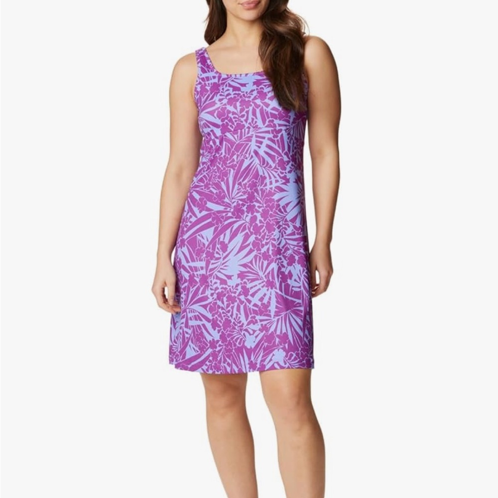 NWOT Columbia PFG Freezer III dress in Fairytale/Tropictones print size Medium
